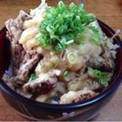 รูปของ 舞茸のみぞれ天丼♪