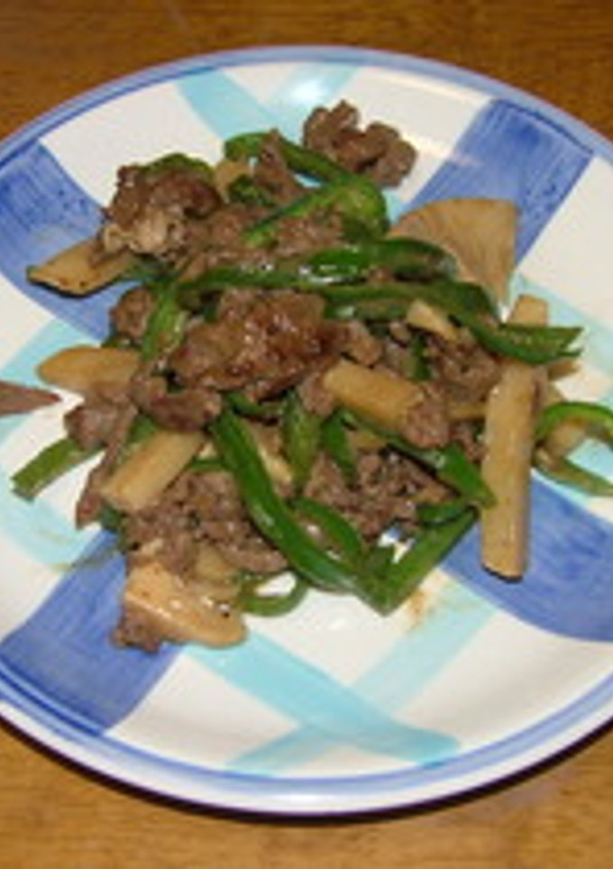 簡単安い、青椒肉絲-レシピのメイン写真