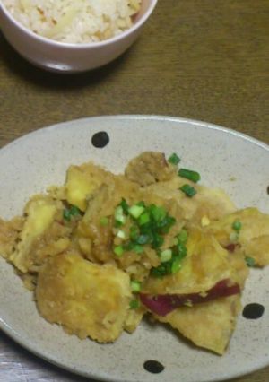 サツマイモ天の甘辛煮-レシピのメイン写真
