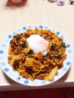 簡単適当キムチ焼きそば-レシピのメイン写真