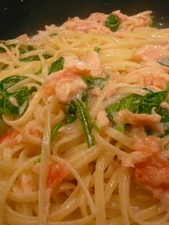 スモークサーモンのクリームパスタ-レシピのメイン写真