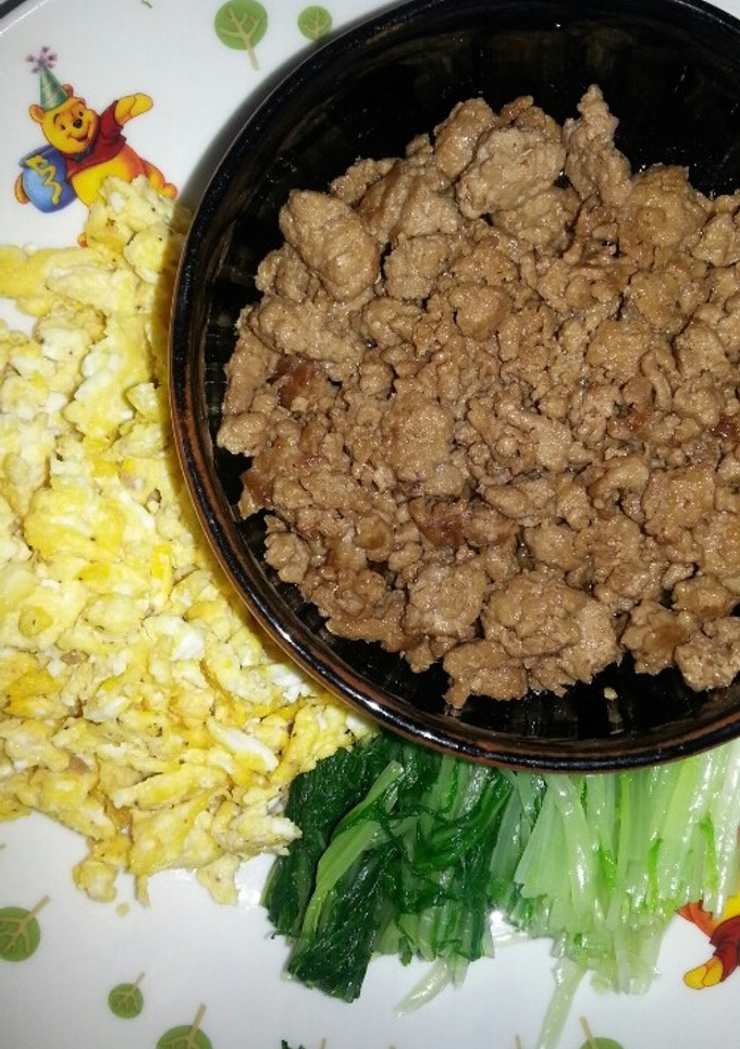 うちの簡単3食丼☆-レシピのメイン写真