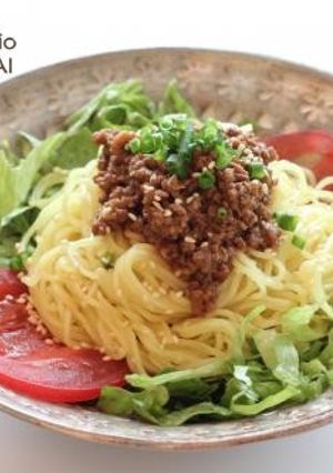 簡単絶品☆レタスたっぷり坦々麺　-レシピのメイン写真