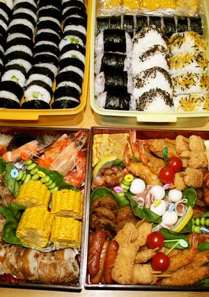 H25運動会弁当(大人4人子ども2人)-レシピのメイン写真