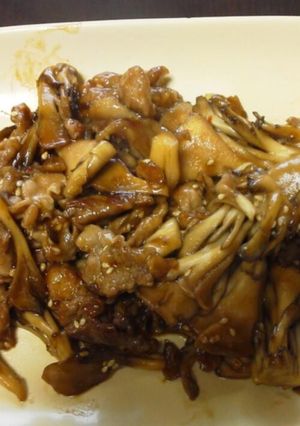 豚肉と舞茸のピリ辛炒め(^o^)v-レシピのメイン写真