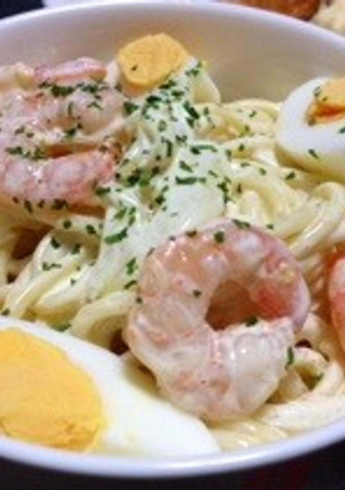 簡単☆エビと卵のスパサラダ-レシピのメイン写真