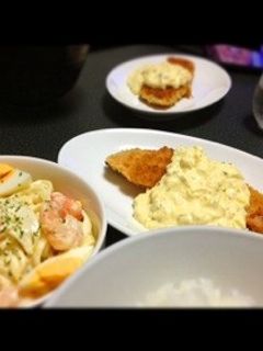 鮭の焼きフライ♡-レシピのメイン写真
