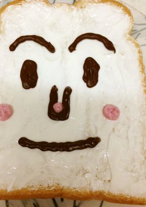 簡単かわいい!白ネオソフトの食パンマン♪-レシピのメイン写真