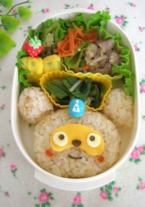 キャラ弁☆ぽんぽこたぬきさん☆-レシピのメイン写真