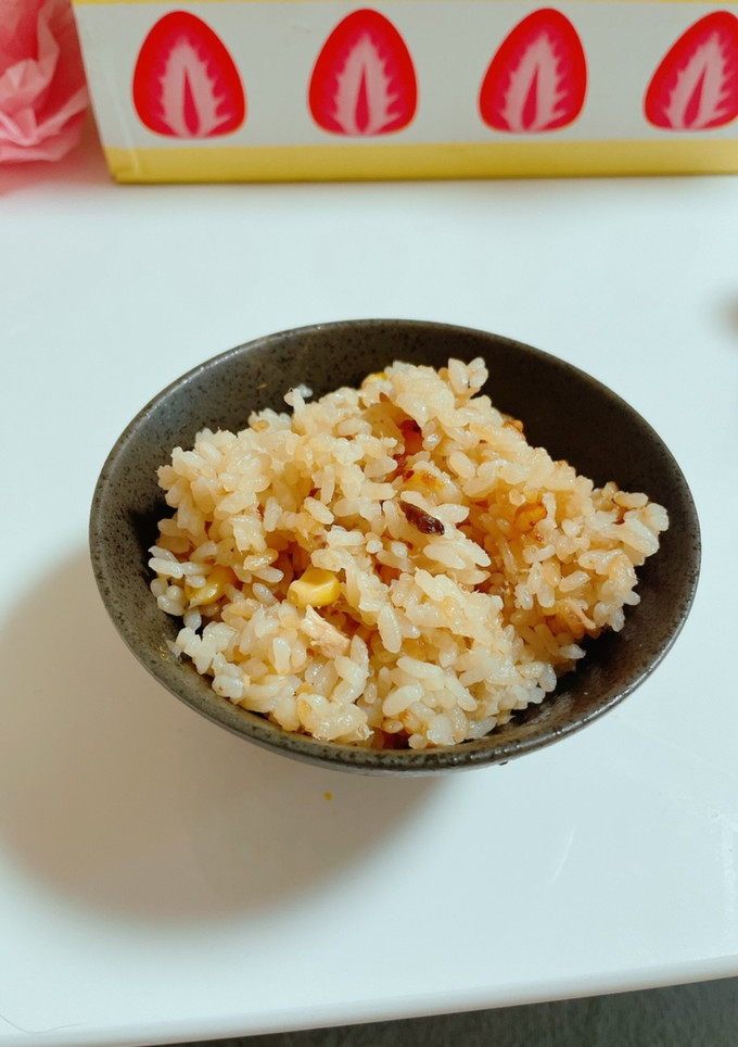 ツナ缶と椎茸の炊き込みご飯-レシピのメイン写真