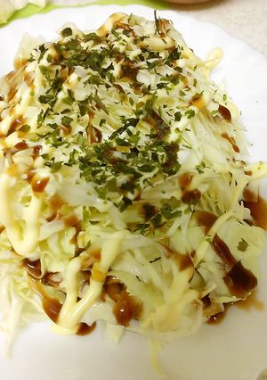 キャベツのお好み焼き風サラダ-レシピのメイン写真