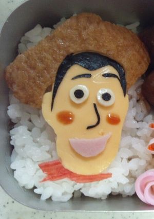 キャラ弁 トイストーリー☆ウッディー-レシピのメイン写真
