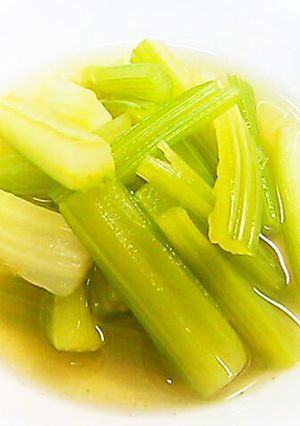 ふき煮にみたいなセロリの昆布茶煮-レシピのメイン写真