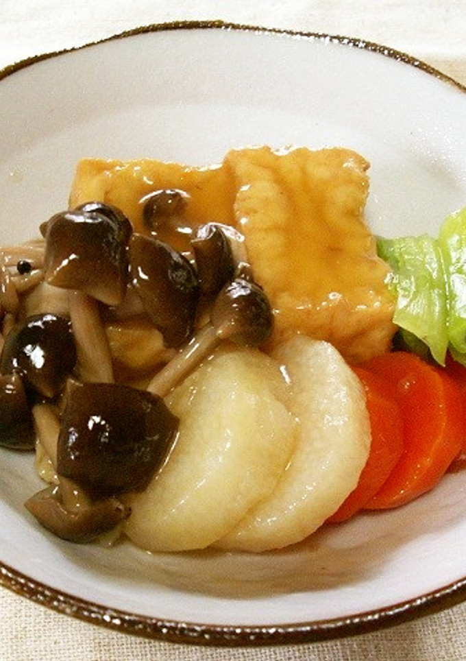 ひと口あつあげの煮物-レシピのメイン写真