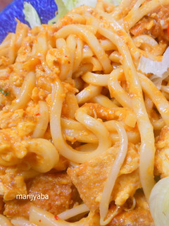日本人が好む味~簡単パッタイ風焼きうどん-レシピのメイン写真
