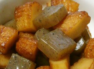 お弁当に～さつま揚げとこんにゃくの甘辛煮-レシピのメイン写真