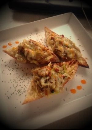 [簡単]玉ねぎとベーコンのタルティヌ-レシピのメイン写真