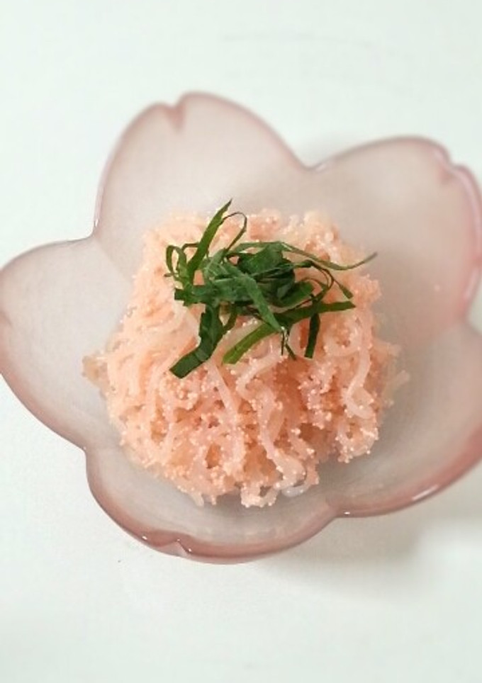 10分で簡単！しらたきのたらこ炒め♪-レシピのメイン写真