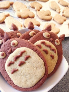 ♡HMと家にある材料でトトロのクッキー♡-レシピのメイン写真