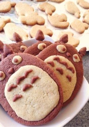 ♡HMと家にある材料でトトロのクッキー♡-レシピのメイン写真