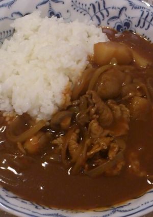 ポークハヤシライス-レシピのメイン写真