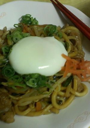 焼きうどんヒー!ハー!-レシピのメイン写真