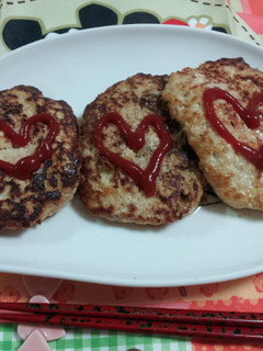 短時間でできちゃう豆腐ハンバーグ♪-レシピのメイン写真
