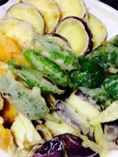 野菜の天ぷら-レシピのメイン写真