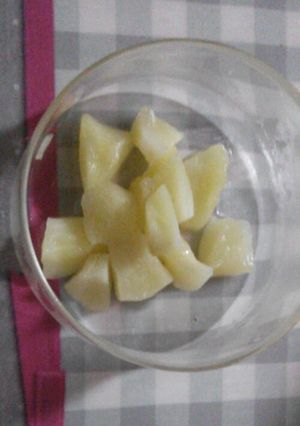 りんごだけで！りんご甘煮-レシピのメイン写真