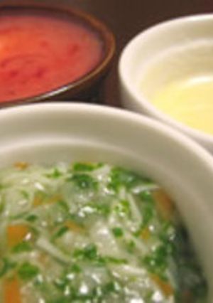 野菜たっぷりにゅうめんとコーンスープ-レシピのメイン写真