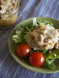 玉ねぎ味噌ドレッシングの冷しゃぶサラダ-レシピのメイン写真