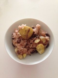栗のお赤飯-レシピのメイン写真