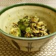 アボカドとささみの海苔ごま和え