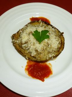 秋!ナスの3種キノコ肉詰め-レシピのメイン写真