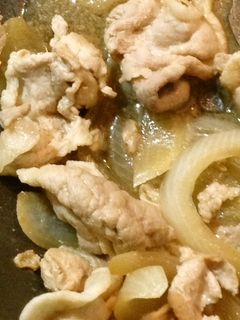 豚肉と玉ねぎ炒め*柚子風味*-レシピのメイン写真