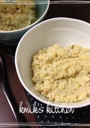 グリーンカレーの雑炊-レシピのメイン写真