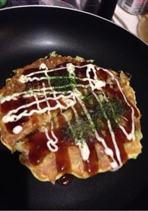 納豆お好み焼き-レシピのメイン写真