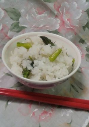 ☆いただき♪炊き込みアスパラご飯☆-レシピのメイン写真