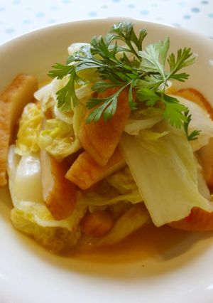 さつま揚げと白菜のスイートチリソース煮-レシピのメイン写真