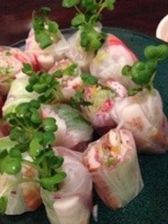 生春巻き生ハム-レシピのメイン写真