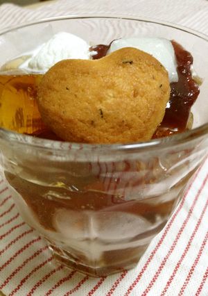 ウーロン茶ゼリー＊パフェ風＊-レシピのメイン写真