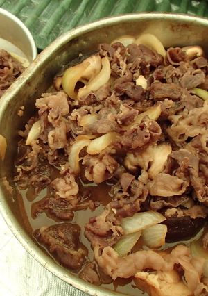 山のすき焼き(栄養・カロリー重視)-レシピのメイン写真