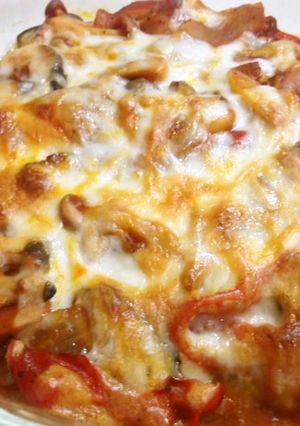 カポナータ風いろいろ野菜のチーズ焼き-レシピのメイン写真