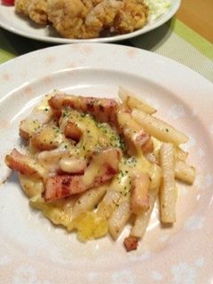 【あと一品】長芋とベーコンのチーズ焼き☆-レシピのメイン写真