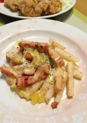 【あと一品】長芋とベーコンのチーズ焼き☆-レシピのメイン写真