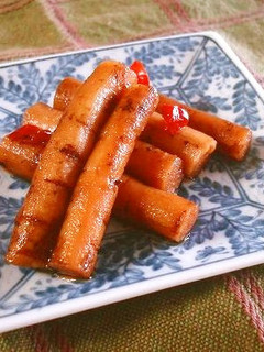 ポリポリ美味しい♪ゴボウの醤油漬け-レシピのメイン写真