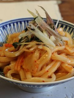 冷製キムチうどん-レシピのメイン写真