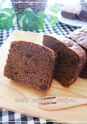 ココア＊オレンジ＊パウンドケーキ-レシピのメイン写真