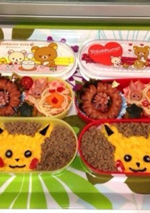 ピカチュウキャラ弁-レシピのメイン写真