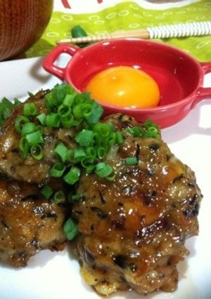 ひじきとレンコン入り簡単照り焼きつくね♡-レシピのメイン写真
